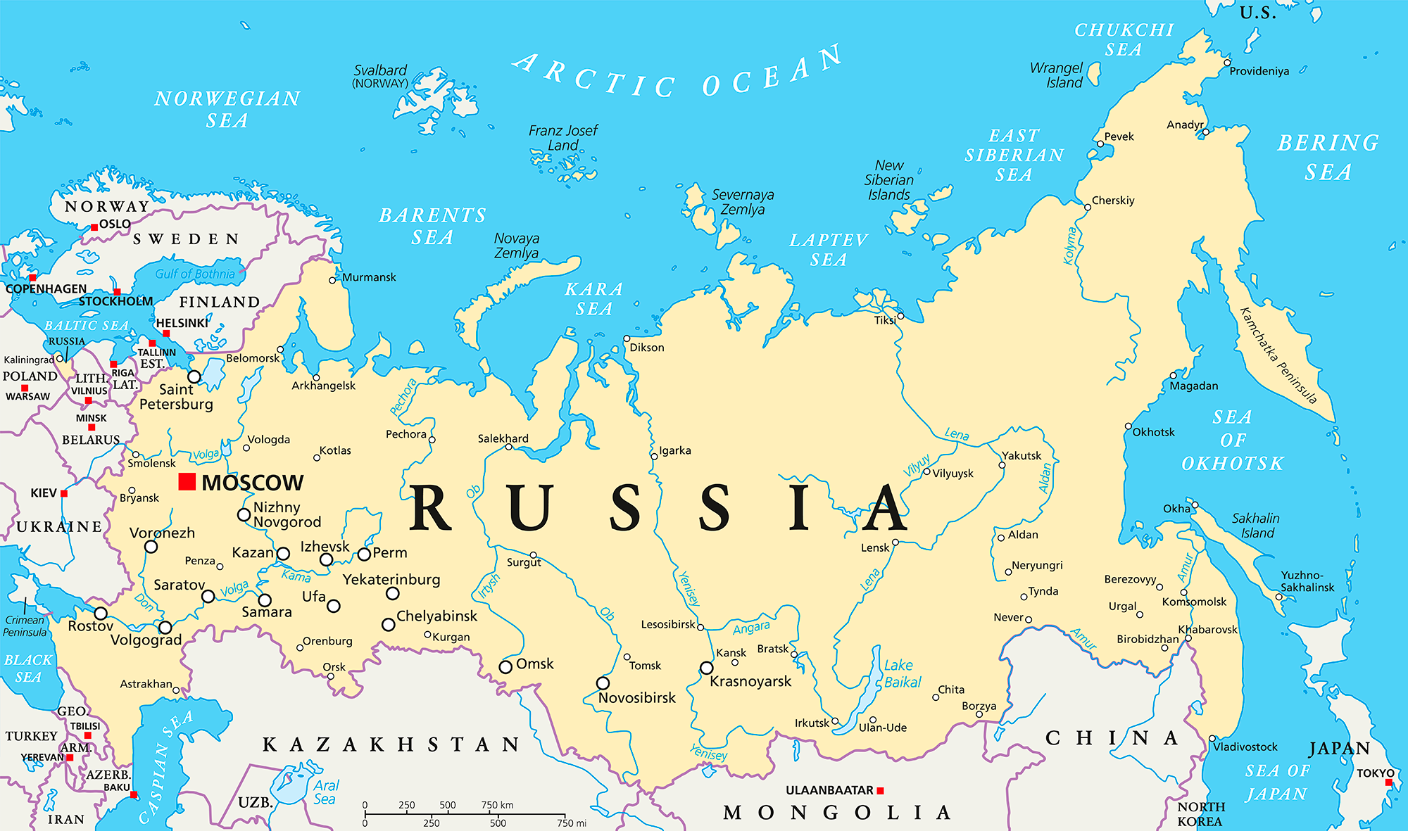 Карта России. Карта России на английском языке. Карта России с городами. Карта России фото. Russia is lying